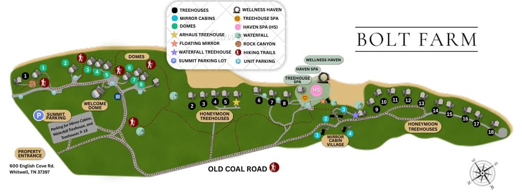 Bolt Farm property map